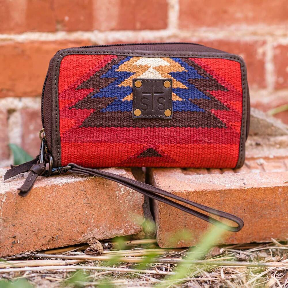 NEW STS RANCHWEAR kacy organizer in crimson sun